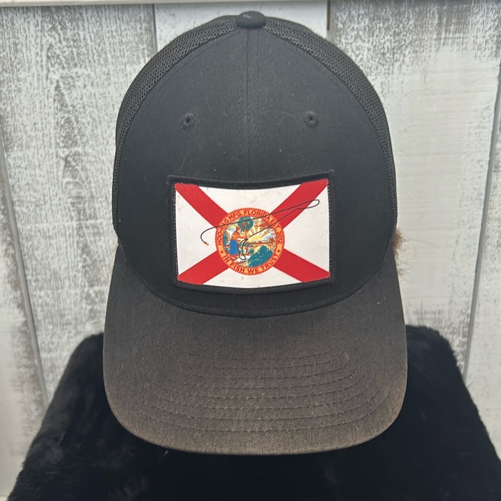 Florida State flag trucker hat